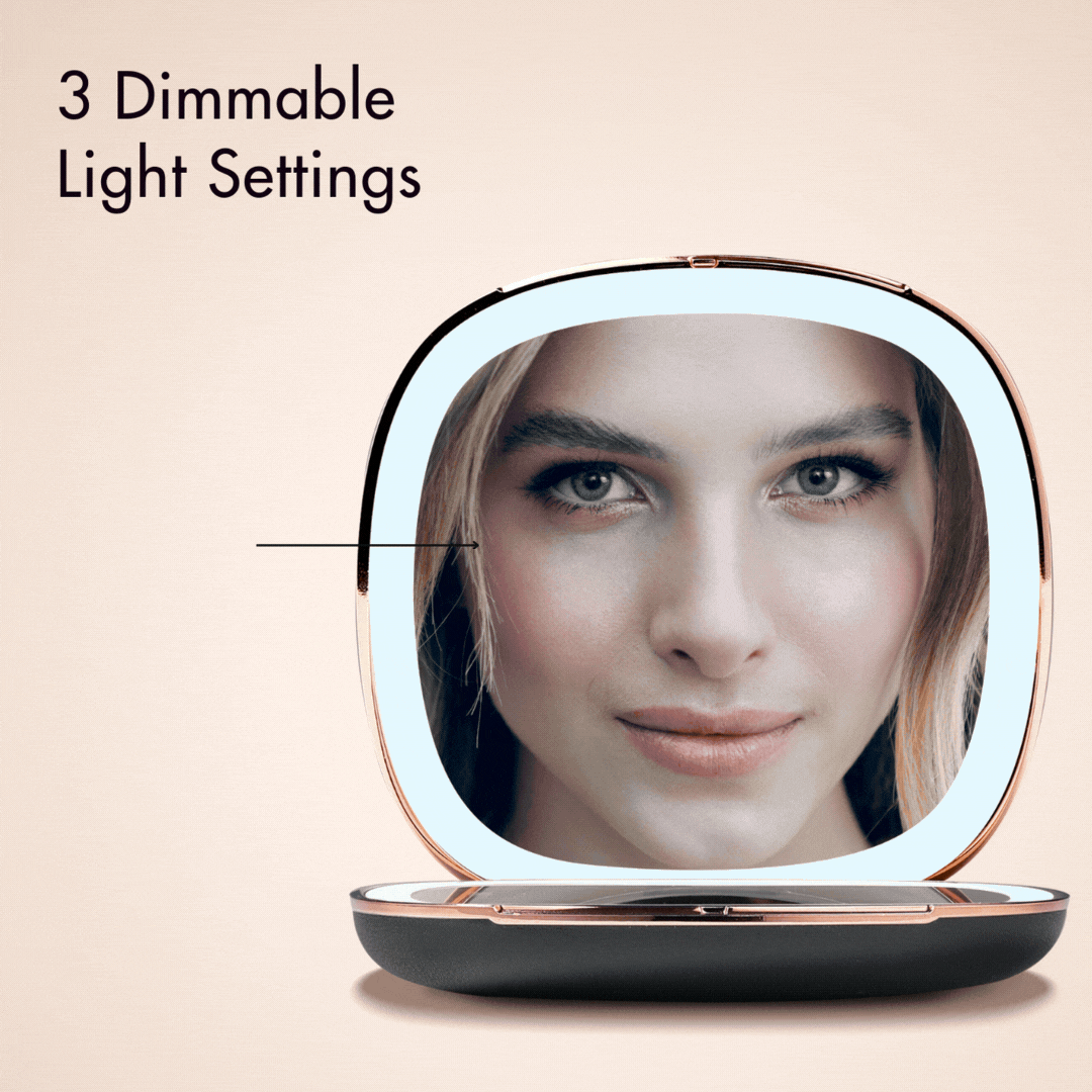 Mila 2 LED Compact Mirror